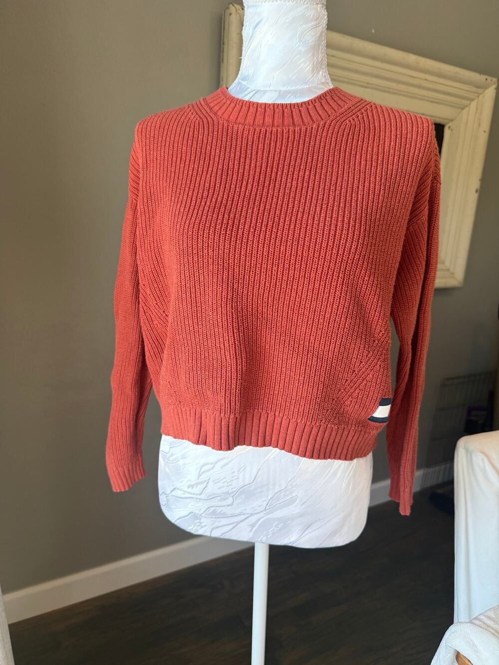 Tommy jeans cropped ribbed sweater